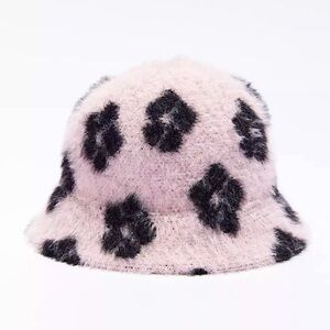 3 for $10 🛍️ Urban Outfitters Juno Fuzzy Preppy Flower Pattern Y2K Bucket Hat